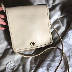 Vintage leather coach purse